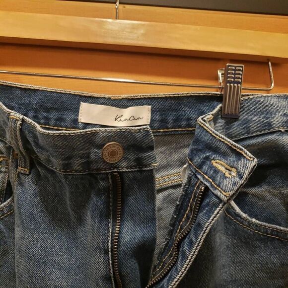 KanCan Stephanie Ultra High Rise 90's Boyfriend Jeans - Picture 8 of 8